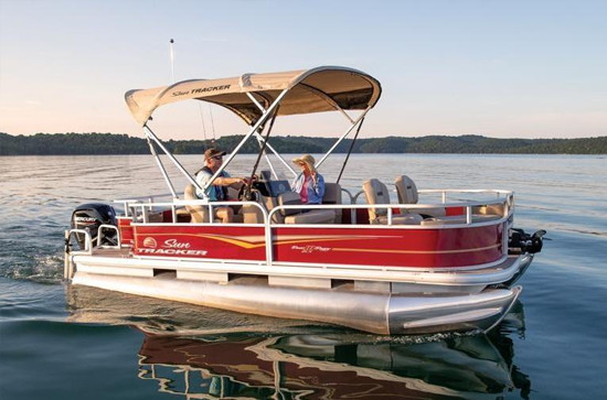 Sun Catcher Pontoon in red